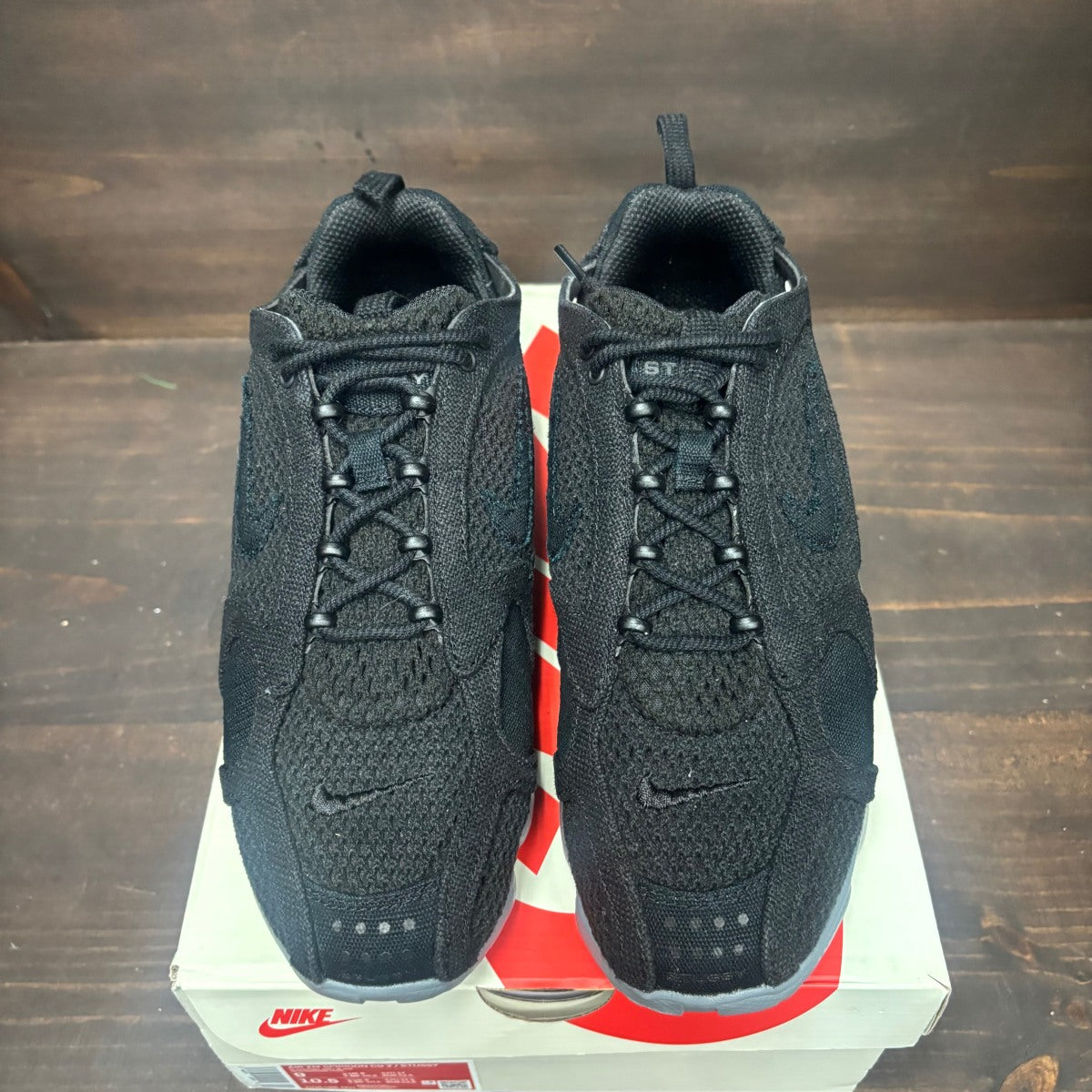 Nike Air Zoom Spiridon Cage 2 Stussy Black - Image 17