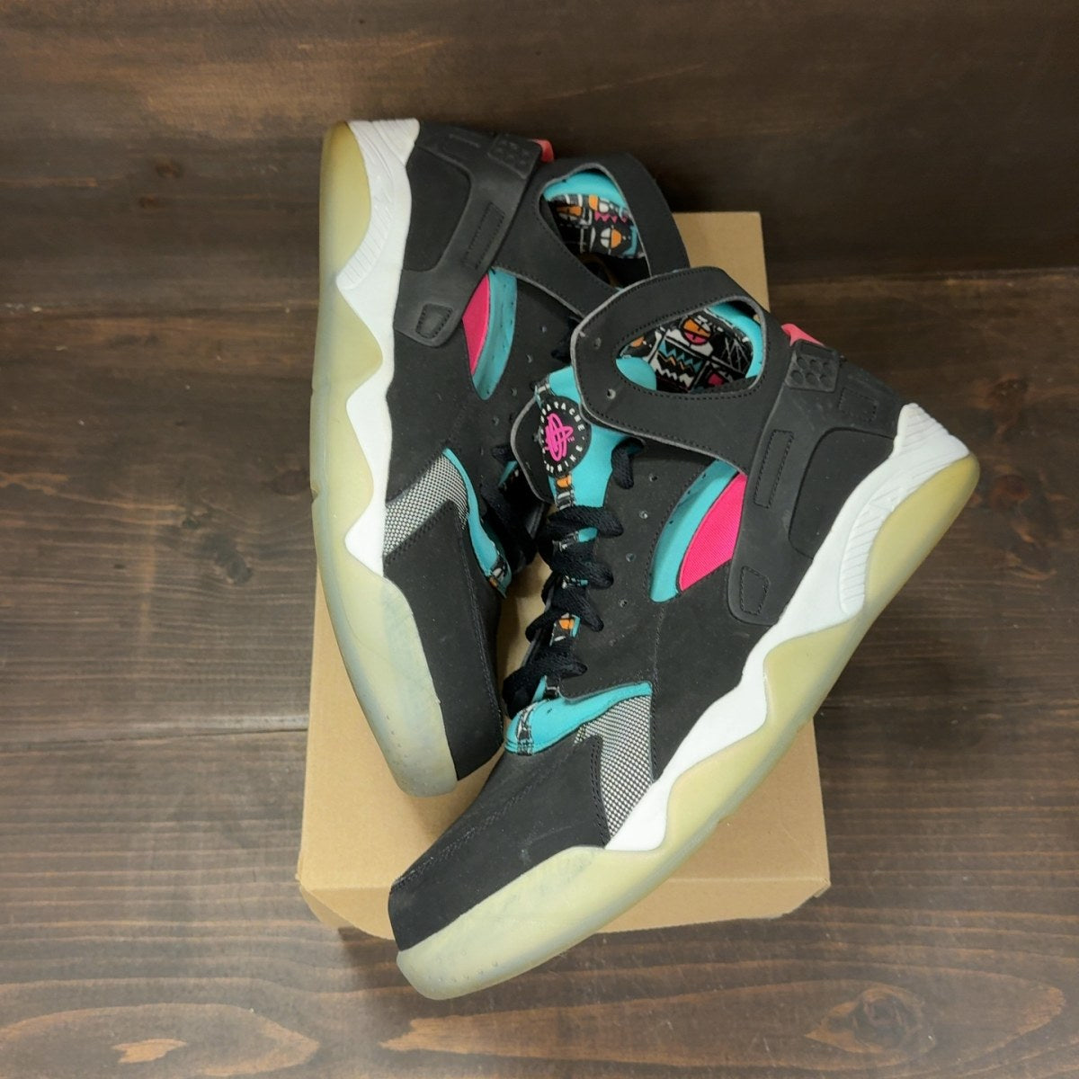 Nike Air Flight Huarache 'South Beach' Size 14 (Pre-Owned) - Image 2