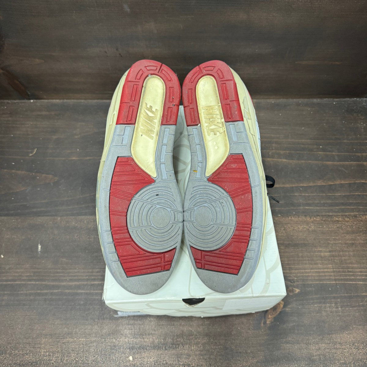 Jordan 2 Retro Low SP Off-White White Red Size 11 (Pre-Owned) - Image 6
