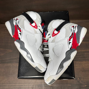 Jordan 8 Retro White True Red (2025) - Image 2