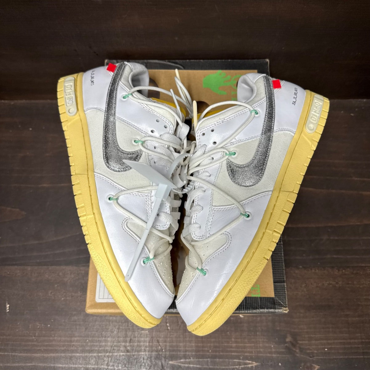 Nike Dunk Low Off-White Lot 1 - Image 4