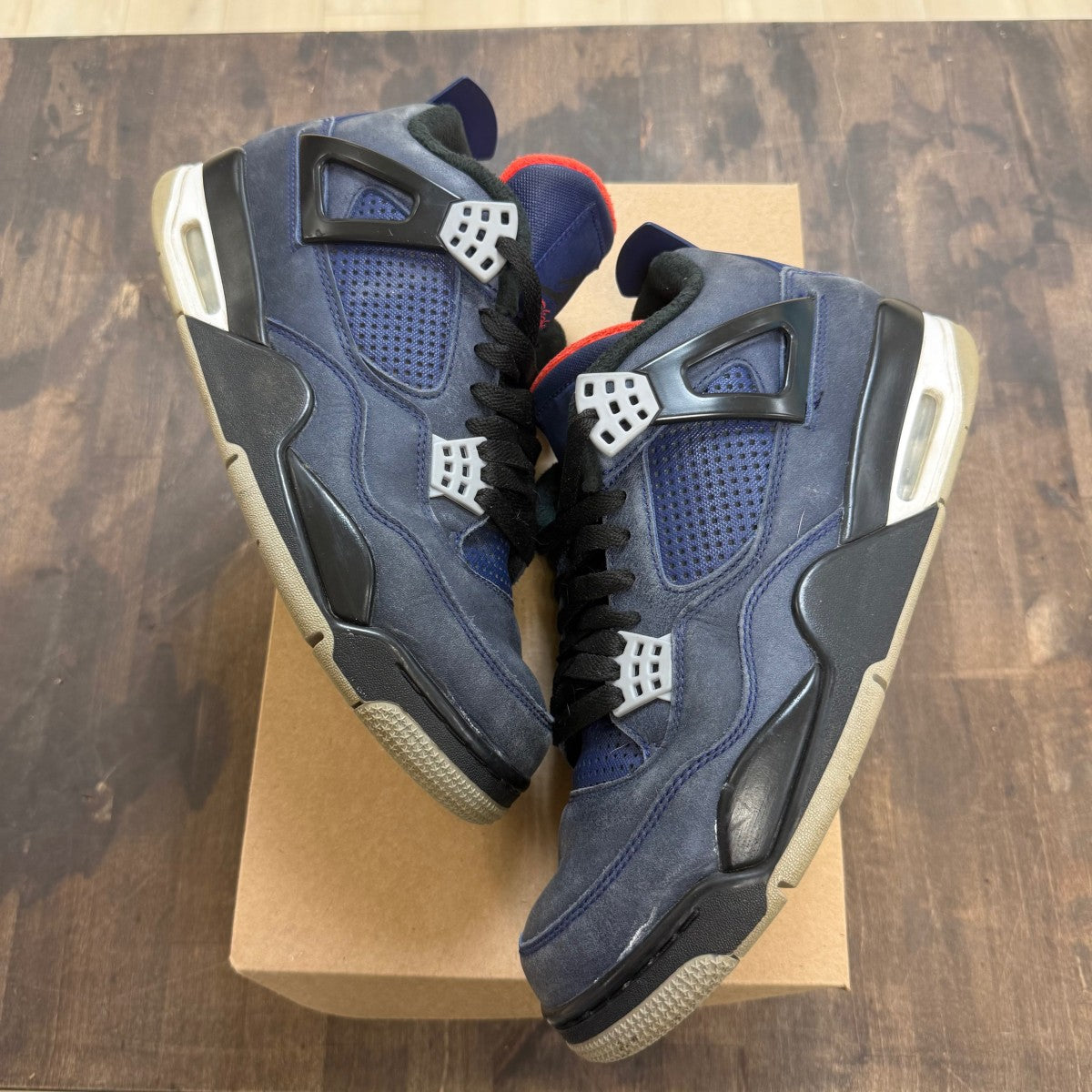 Jordan 4 Retro Winterized Loyal Blue Size 10 (Pre-Owned) - Image 1