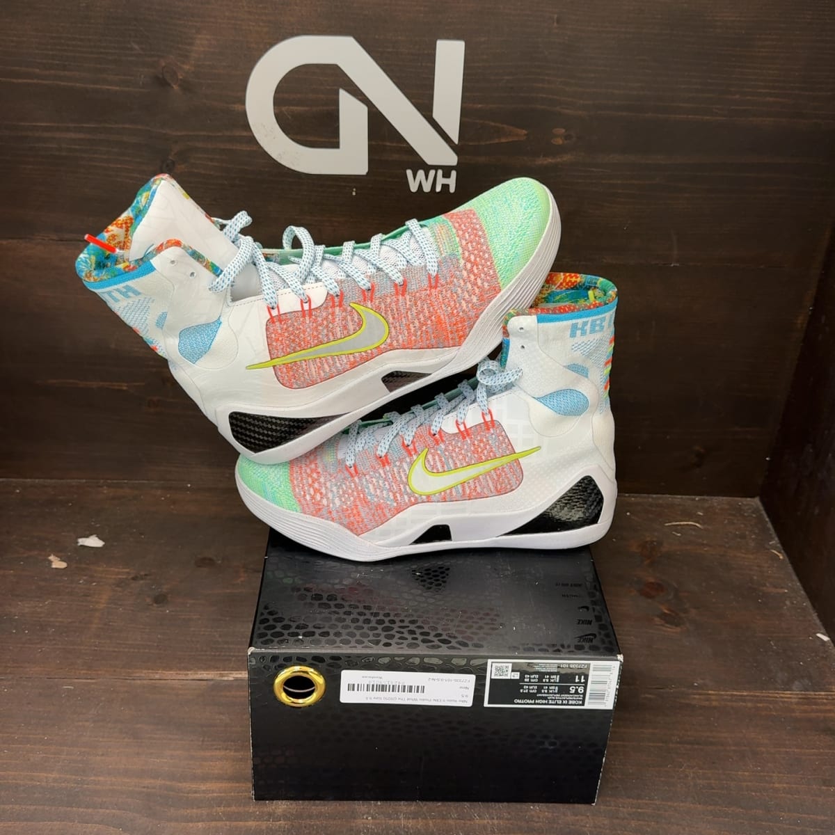 Nike Kobe 9 Elite Protro What The (2025) Size 9.5 - front