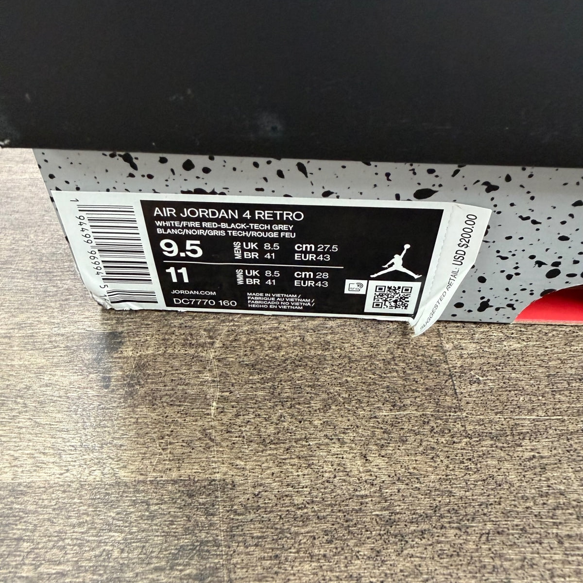 Jordan 4 Retro Fire Red (2020) - Image 6
