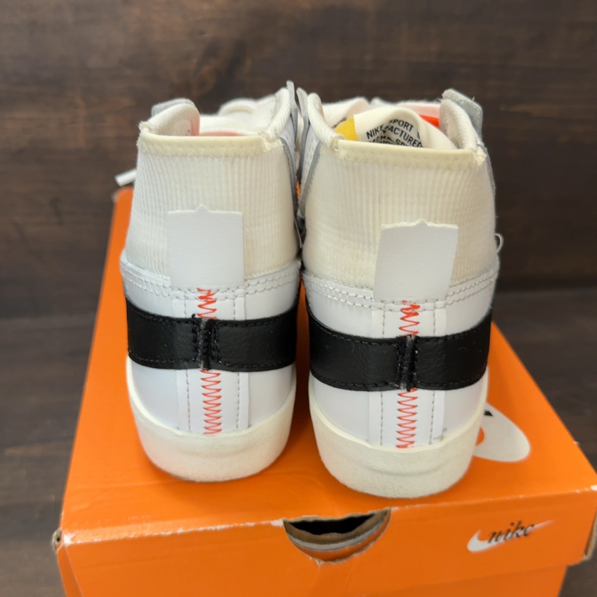 Nike Blazer Mid 77 Jumbo White Black Sail (Women's) - Image 4