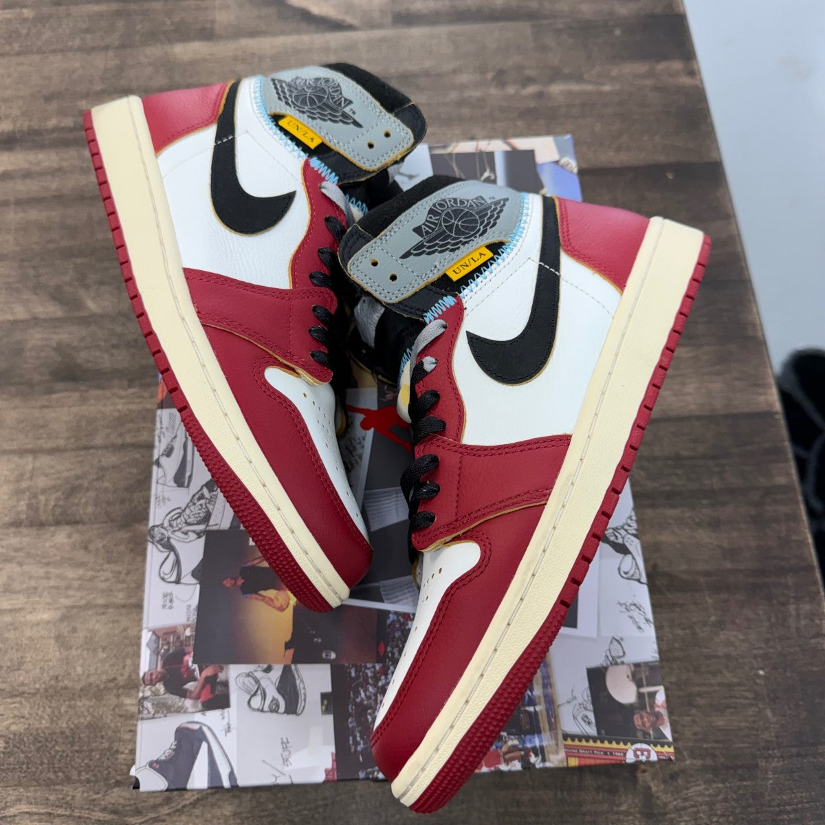 Jordan 1 Retro High OG SP Union LA Chicago Shadow - Image 1