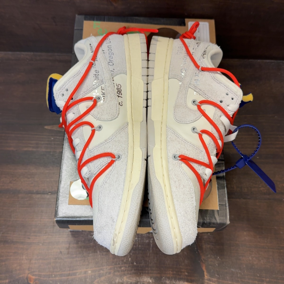 Nike Dunk Low Off-White Lot 13 - Image 4