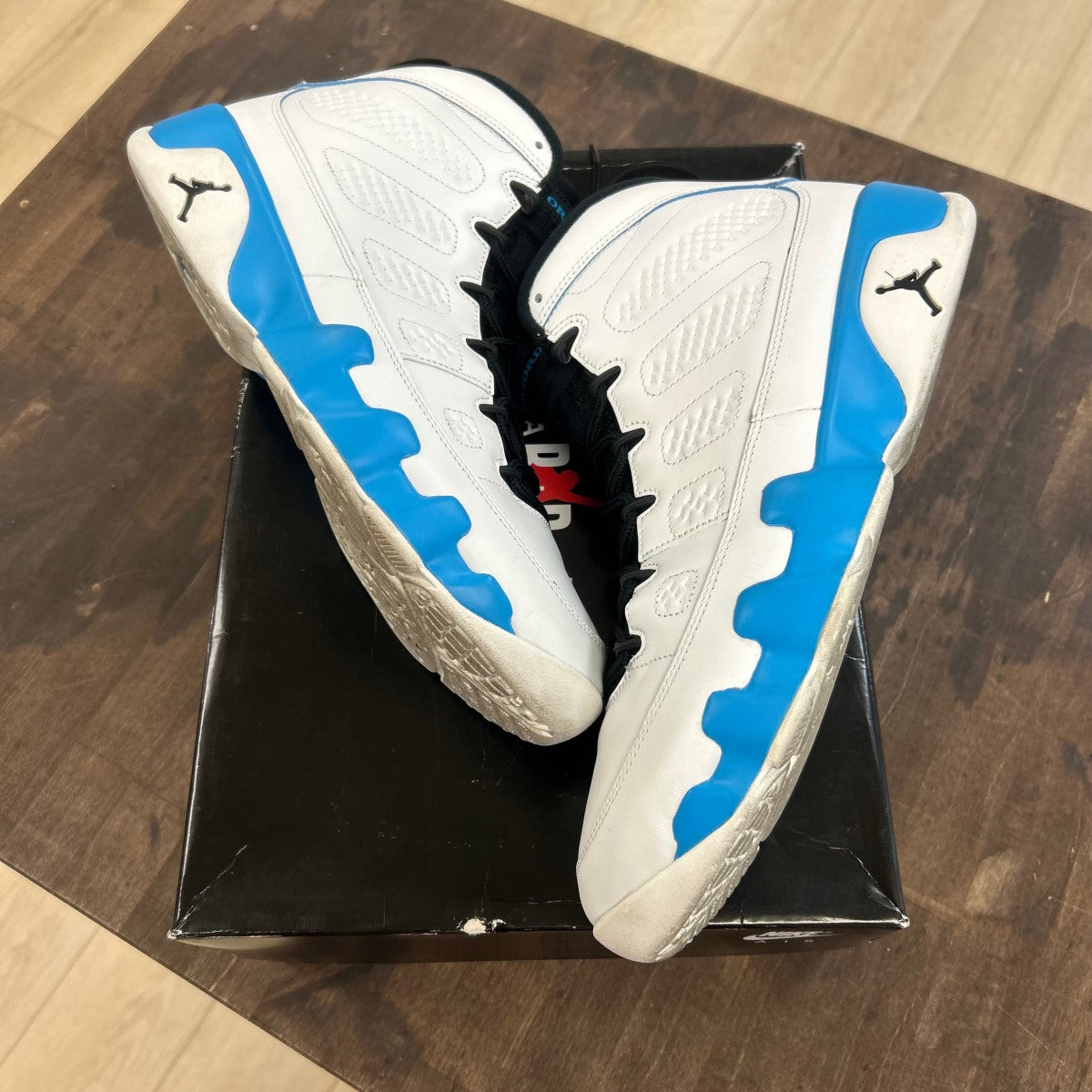 Jordan 9 Retro Powder Blue (2024) Size 13 (Pre-Owned) - Image 1