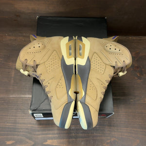 Jordan 6 Retro Gore-Tex Brown Kelp (Women's) Size 10.5W (Pre-Owned) - aux