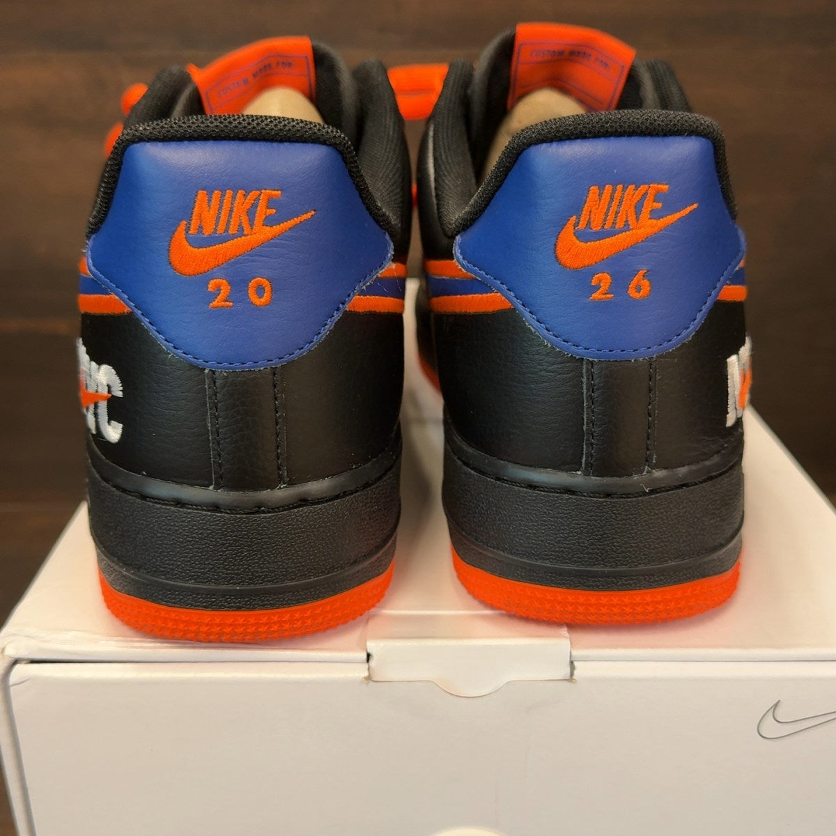 Nike Air Force 1 Low By You 'NYC Custom' Size 12.5 - Image 5