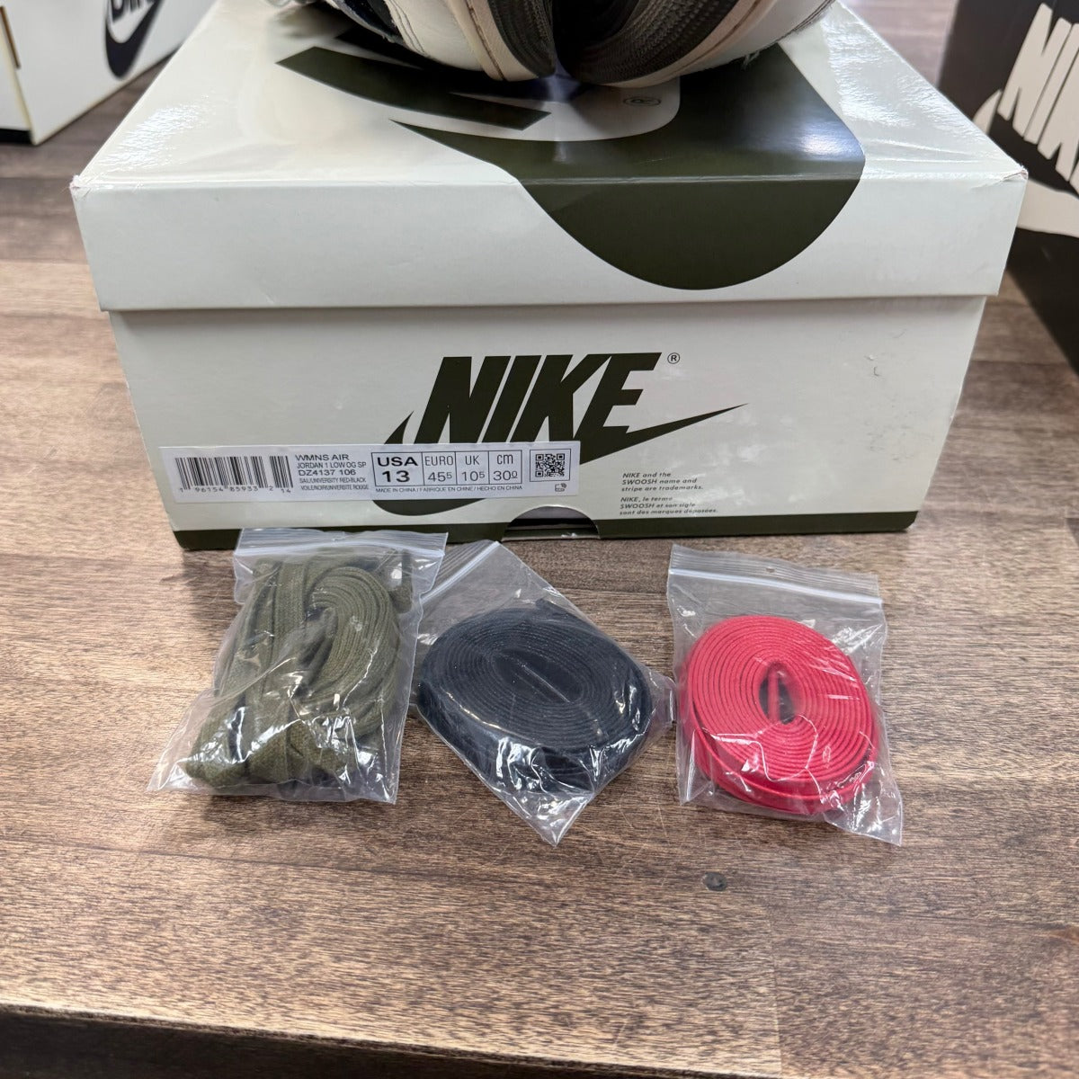 Jordan 1 Retro Low OG SP Travis Scott Olive (Women's) - Image 6