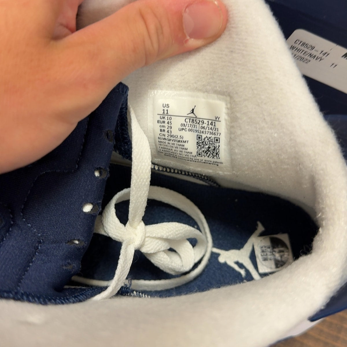 Jordan 6 Retro Midnight Navy (2022) - Image 7