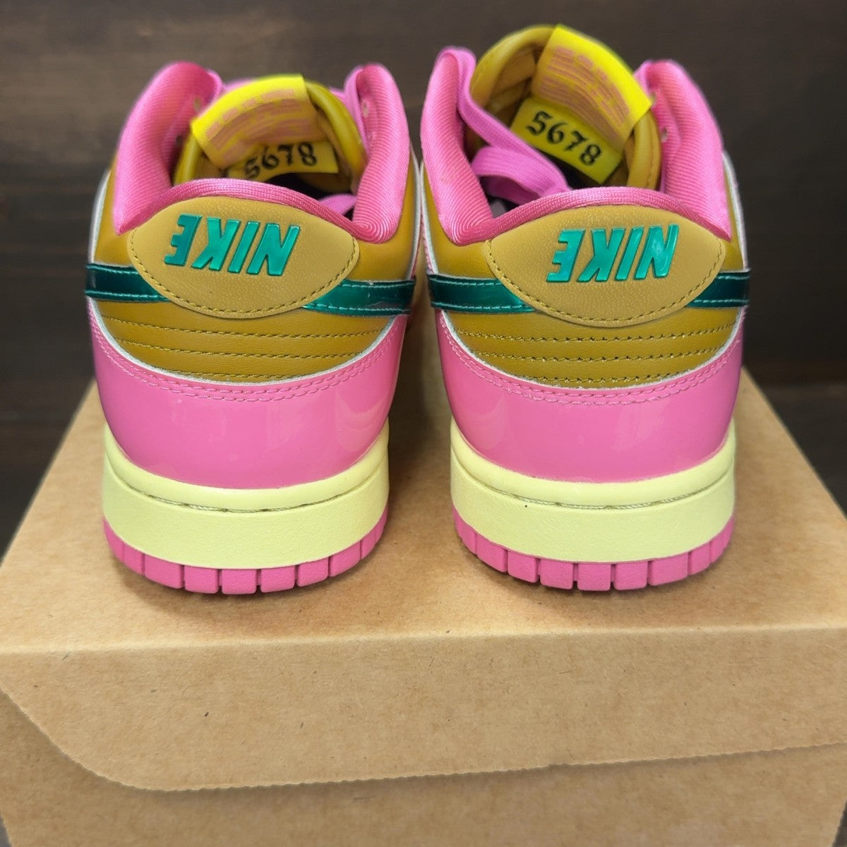 Nike Dunk Low QS Parris Goebel (Women's) Size 9.5W (Pre-Owned) - Image 5