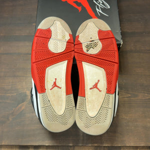 Jordan 4 Retro Fire Red (2020) (GS) - Image 8