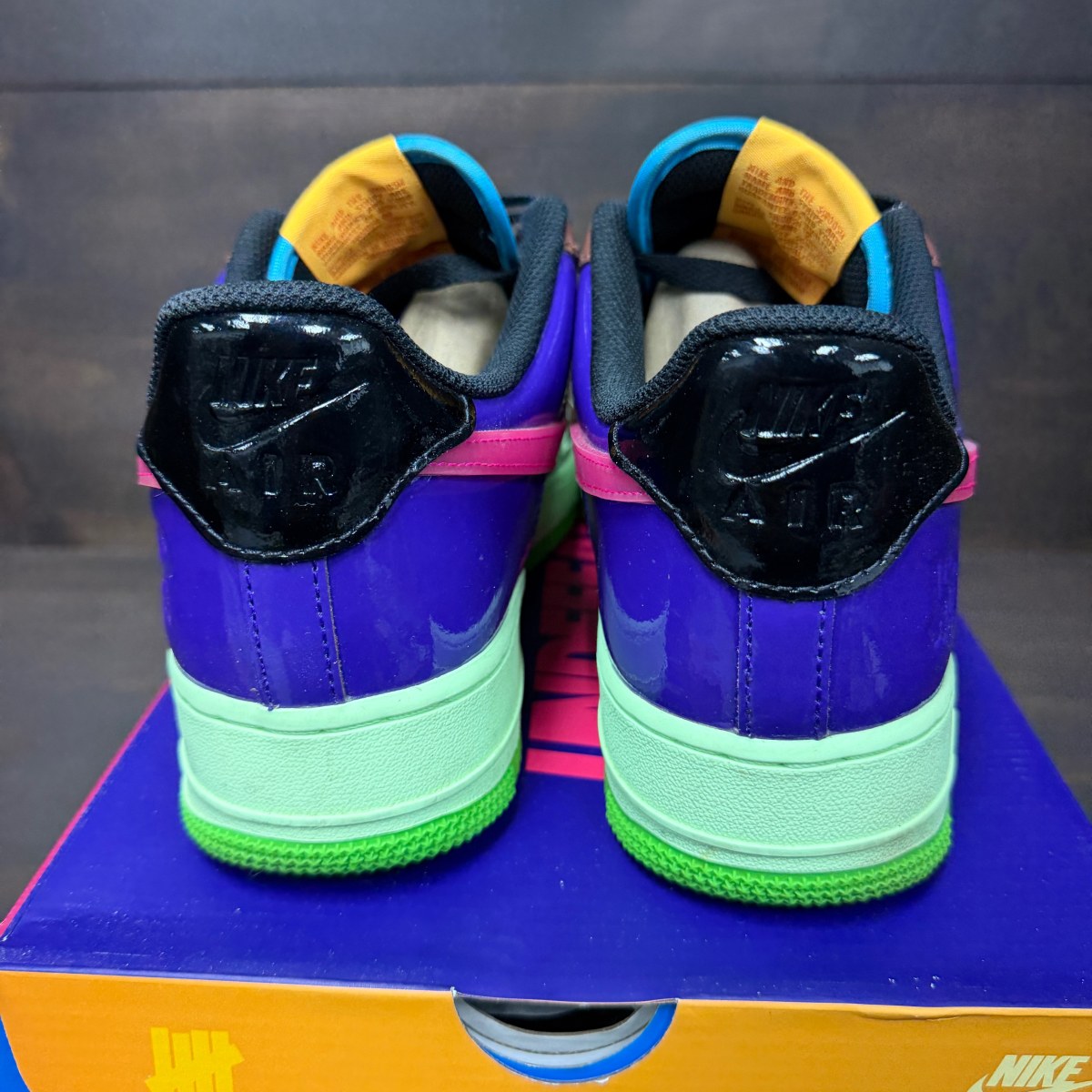 Nike Air Force 1 Low SP Undefeated Multi-Patent Pink Prime - Image 4