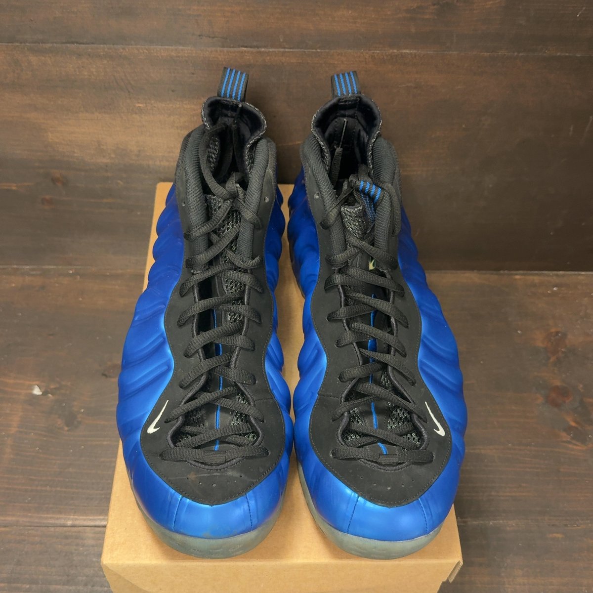 Nike Air Foamposite One Royal Blue XX 20th Anniversary (2017) Size 13 (Pre-Owned) - tag