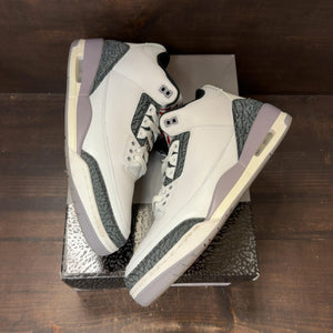 Jordan 3 Retro Cement Grey Size 12 (Pre-Owned) - back