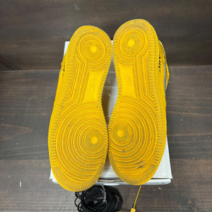 Nike Air Force 1 Low Off-White ICA University Gold - Image 6