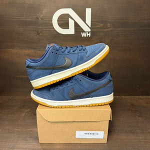 Nike SB Dunk Low Navy Black Gum Size 7.5 (Pre-Owned) - Image 1