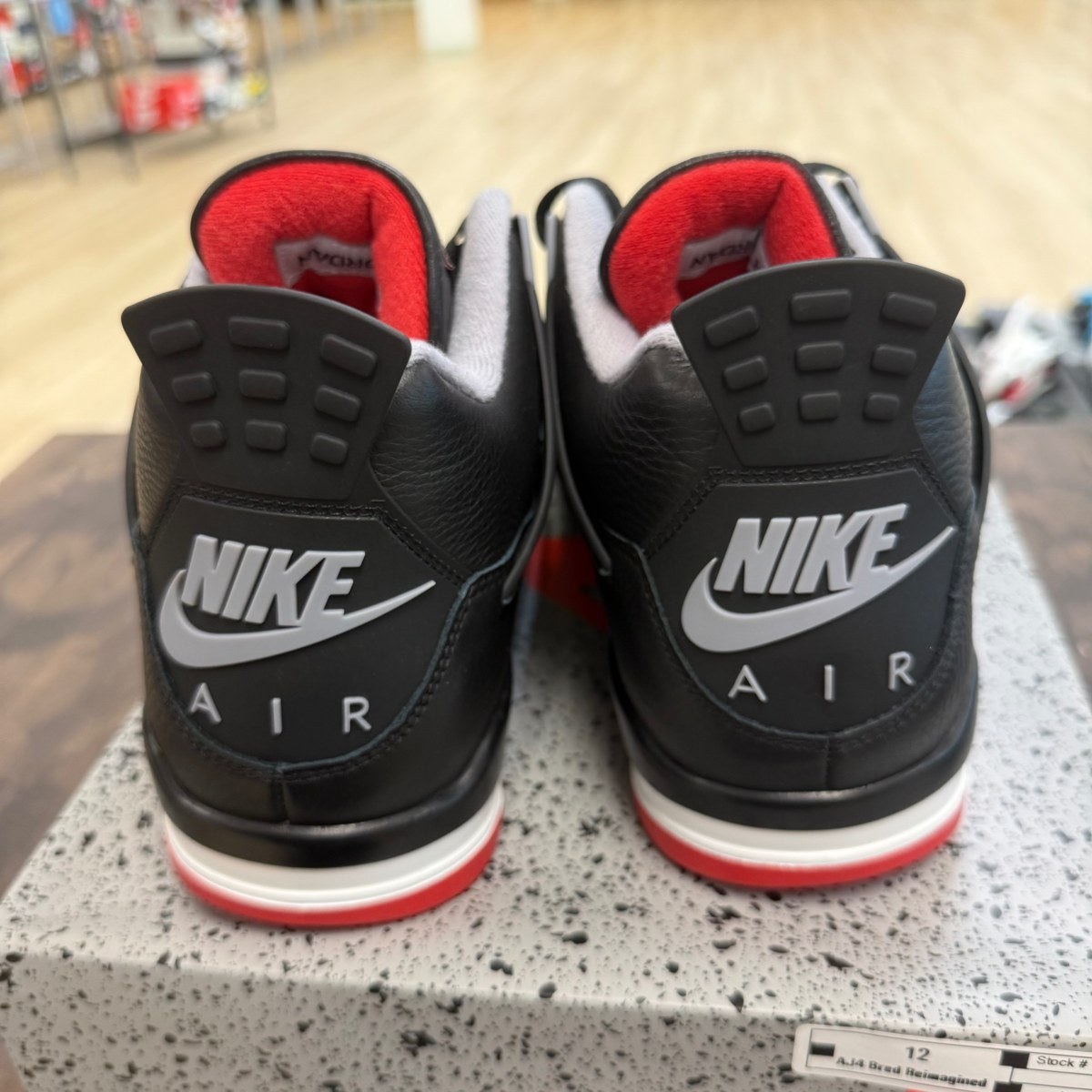 Jordan 4 Retro Bred Reimagined - Image 6