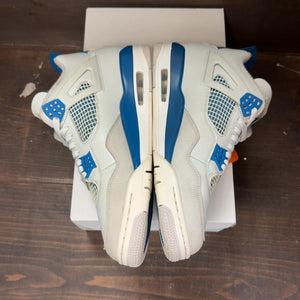 Jordan 4 Retro Military Blue (2024) Size 10.5 (Pre-Owned) - Image 4