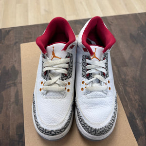 Jordan 3 Retro Cardinal (GS) Size 5.5Y (Pre-Owned) - Image 2