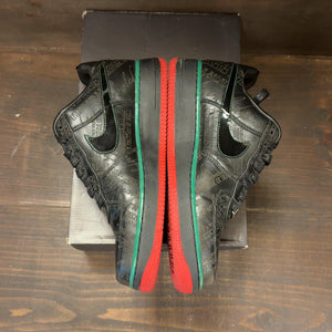 Nike Air Force 1 Low BHM (2010) Size 9.5 (Pre-Owned) - aux