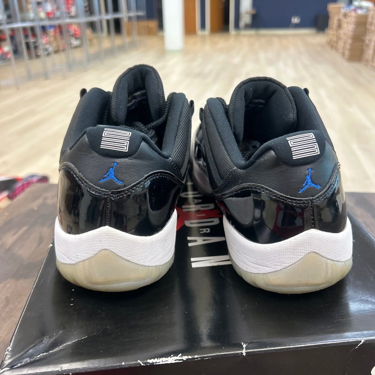 Jordan 11 Retro Low Space Jam Size 12 (Pre-Owned) - Image 4