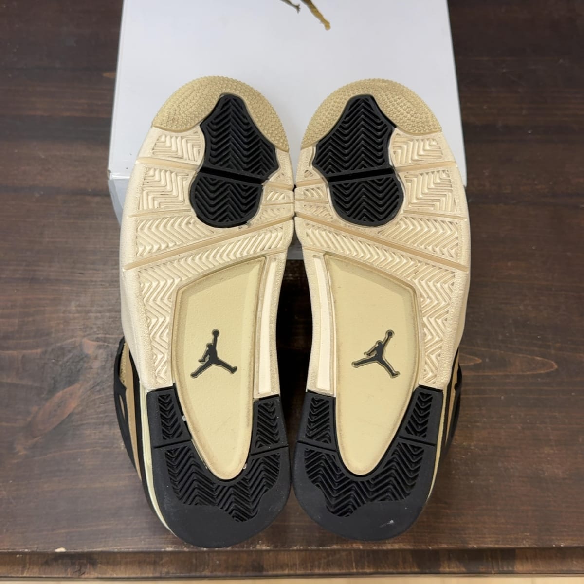 Jordan 4 Retro Fossil (Women's) Size 9W (Pre-Owned) - aux