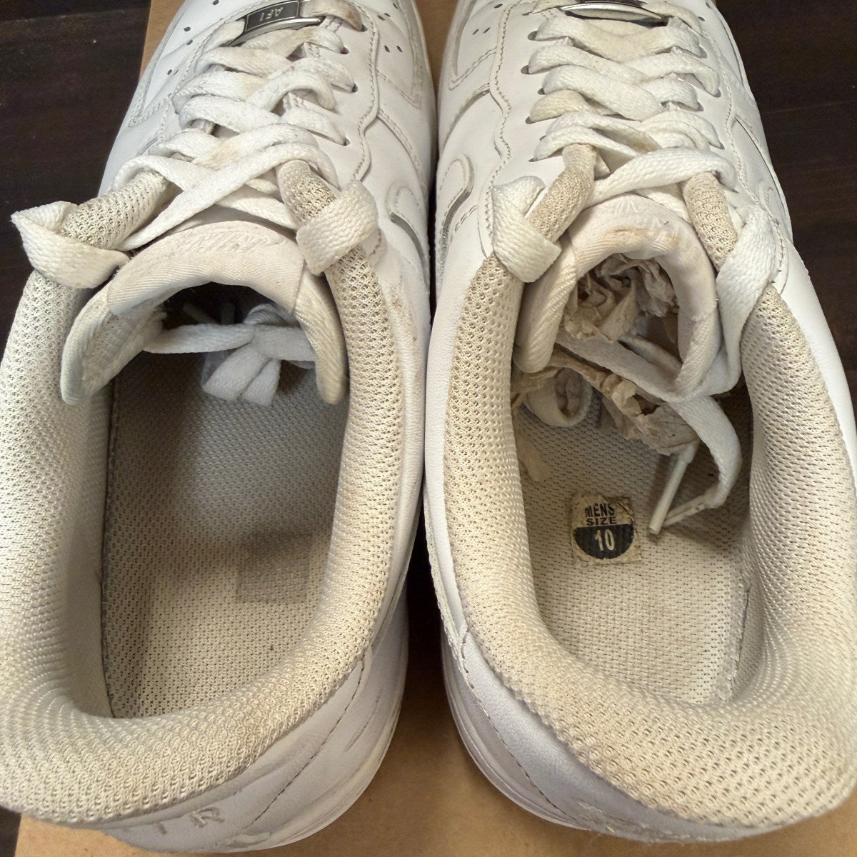 Nike Air Force 1 Low '07 White Size 10 (Pre-Owned) - Image 5