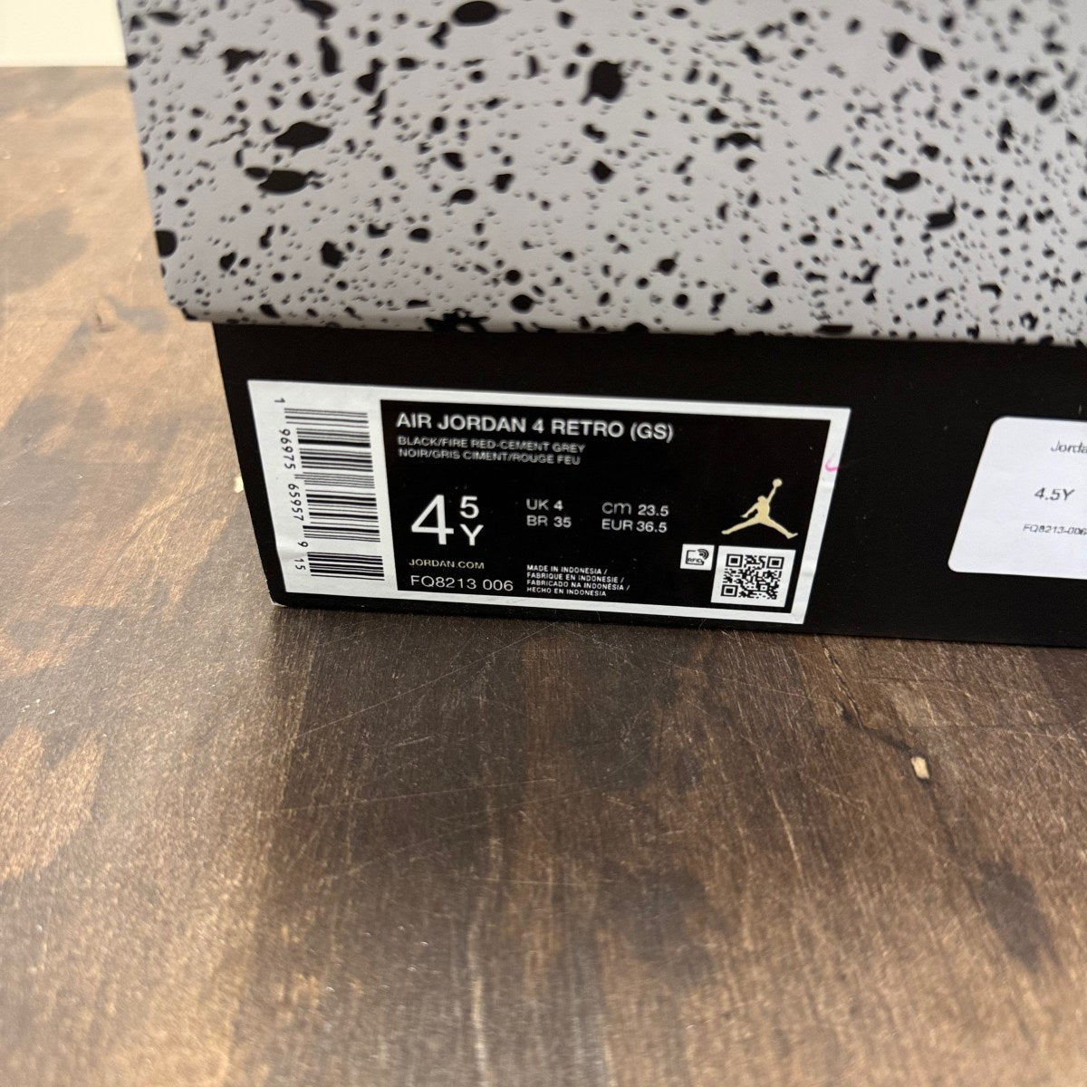 Jordan 4 Retro Bred Reimagined (GS) - Image 6