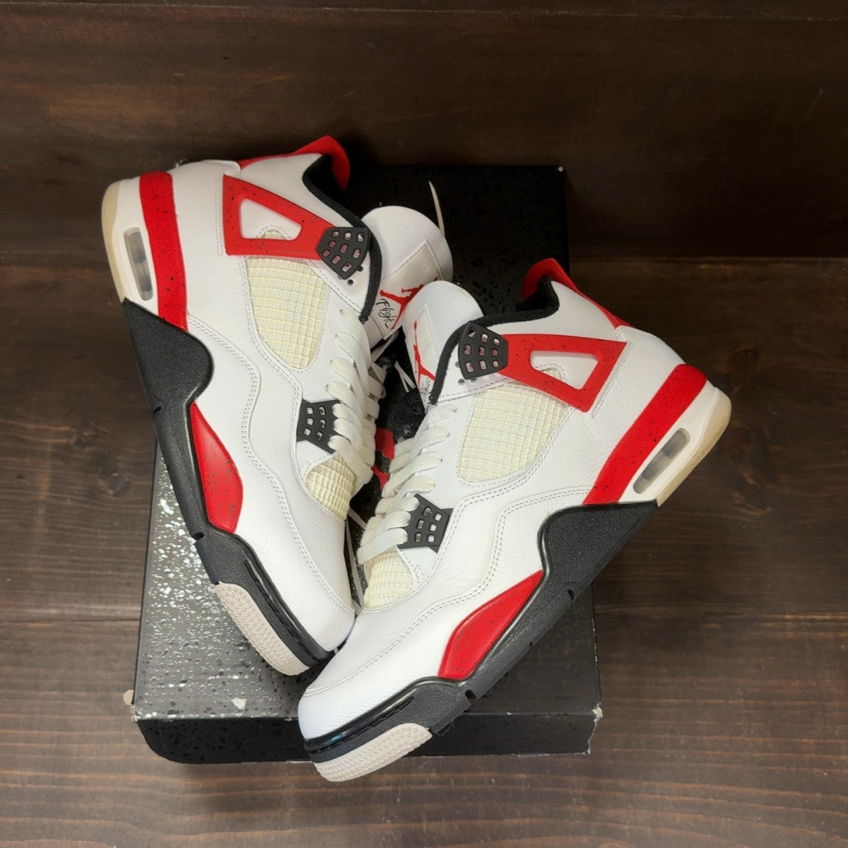 Jordan 4 Retro Red Cement - Image 2