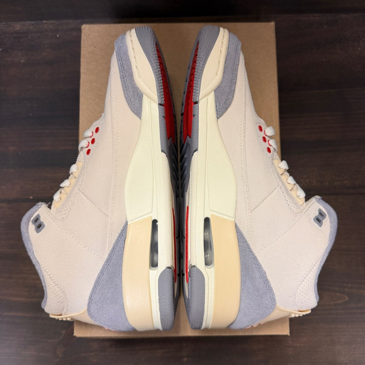 Jordan 3 Retro Muslin Size 8 (Pre-Owned) - Image 5