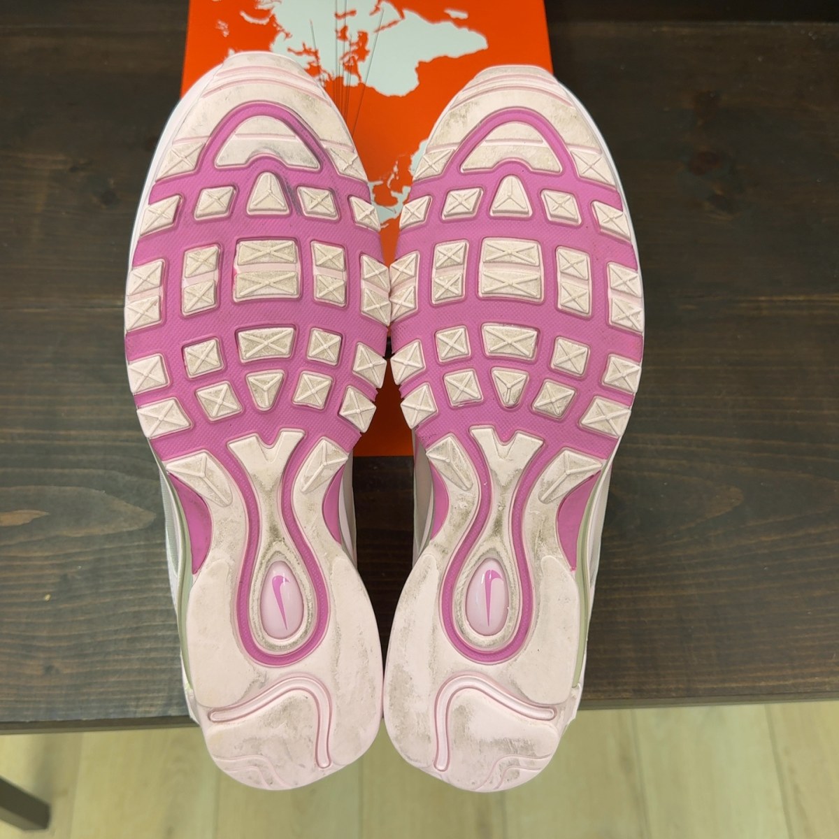Nike Air Max 97 Pink Foam Size 15 (Pre-Owned) - Image 8