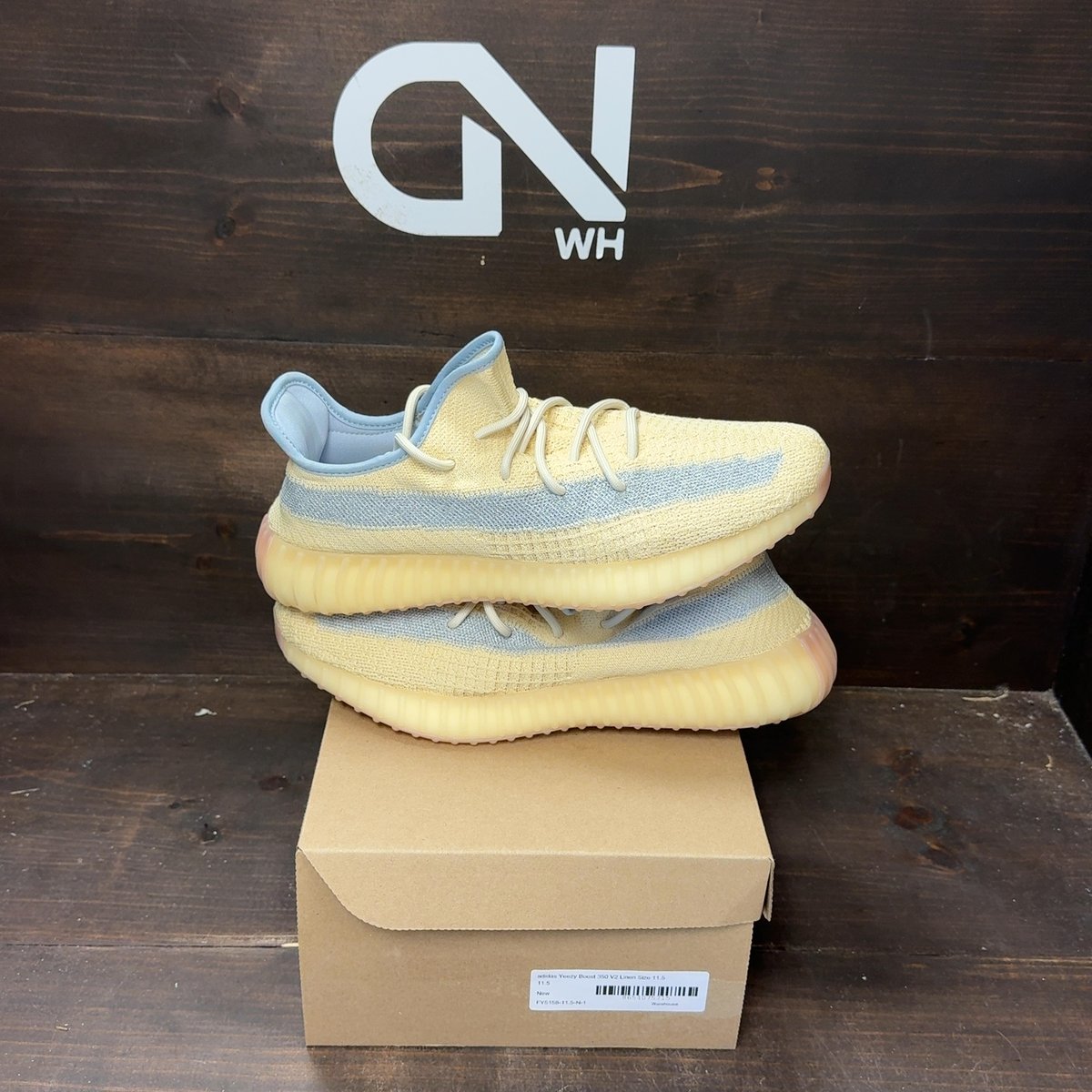 adidas Yeezy Boost 350 V2 Linen Size 11.5 - front