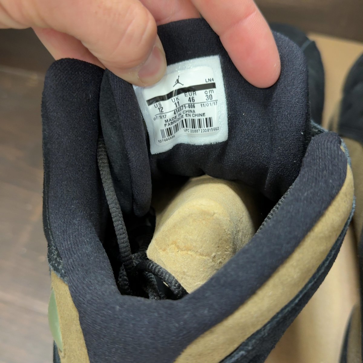 Jordan 13 Retro Olive Size 12 (Pre-Owned) - aux