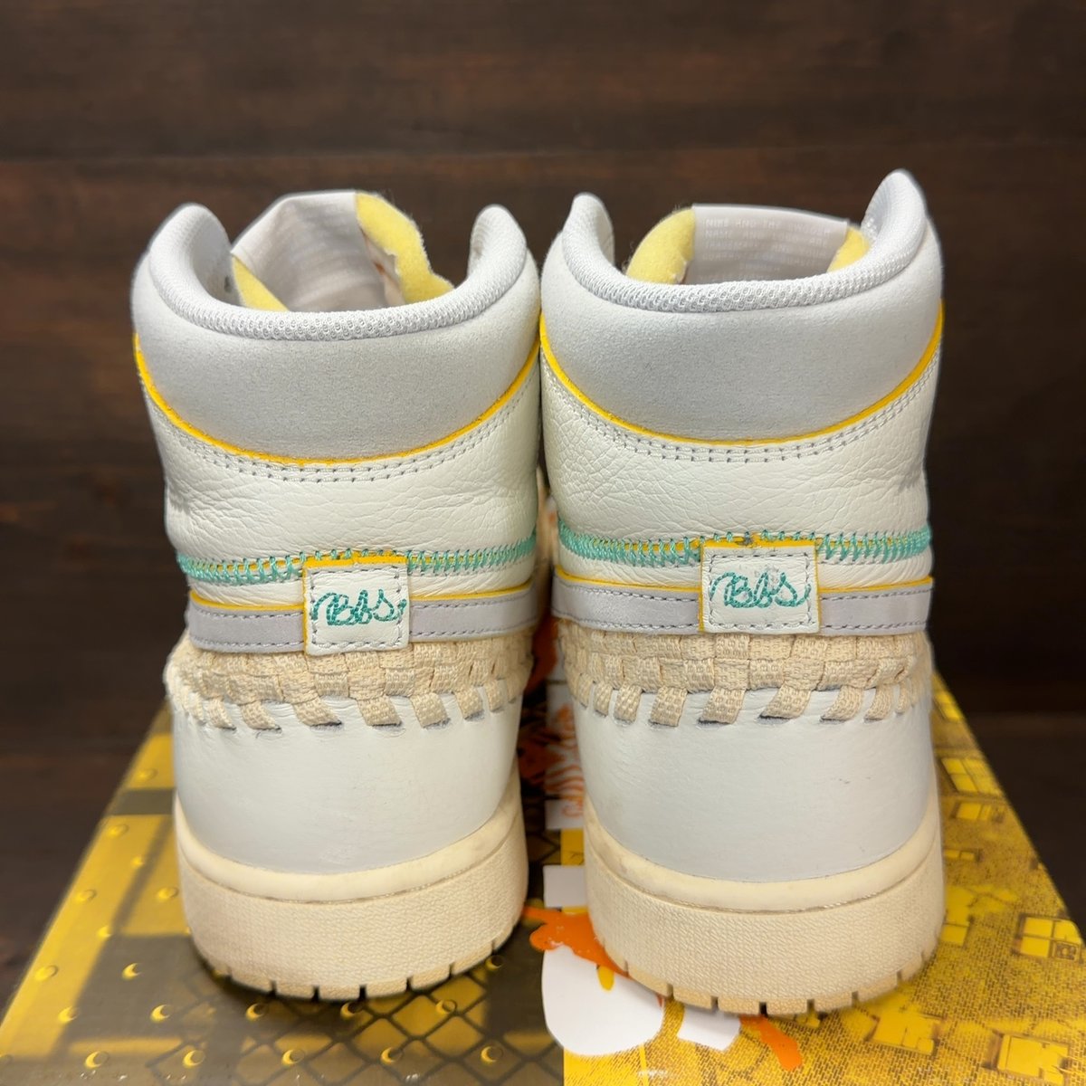 Jordan 1 Retro High OG SP Union LA Bephies Beauty Supply Summer of ‘96 Size 10 (Pre-Owned) - aux
