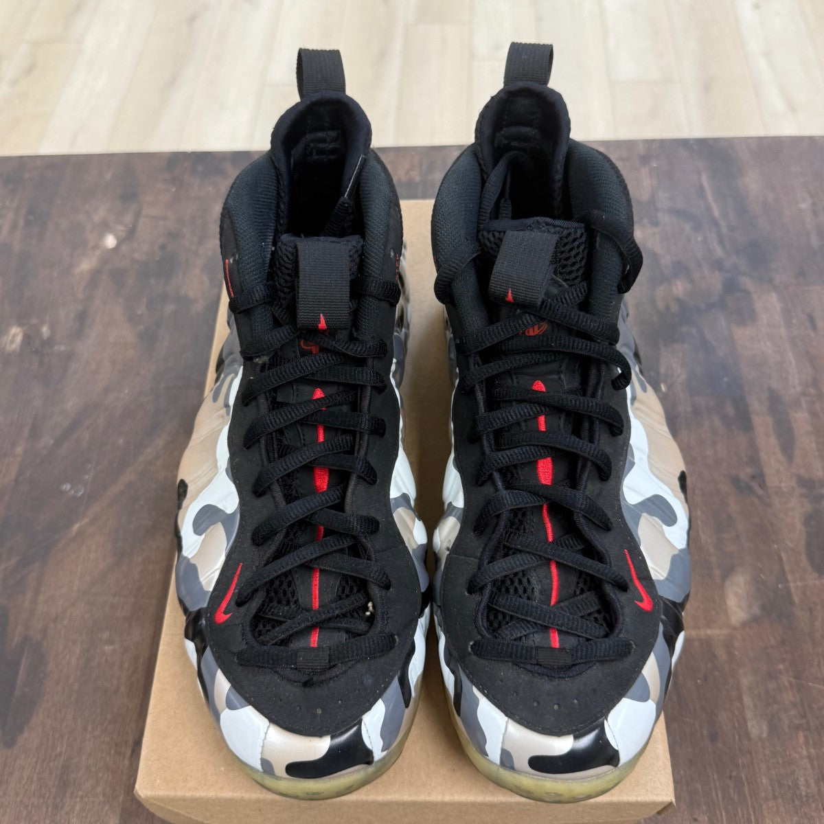 Nike Air Foamposite One Fighter Jet Size 11 (Pre-Owned) - Image 2