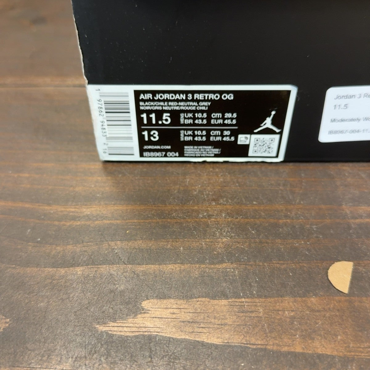 Jordan 3 Retro OG Rare Air - Image 8
