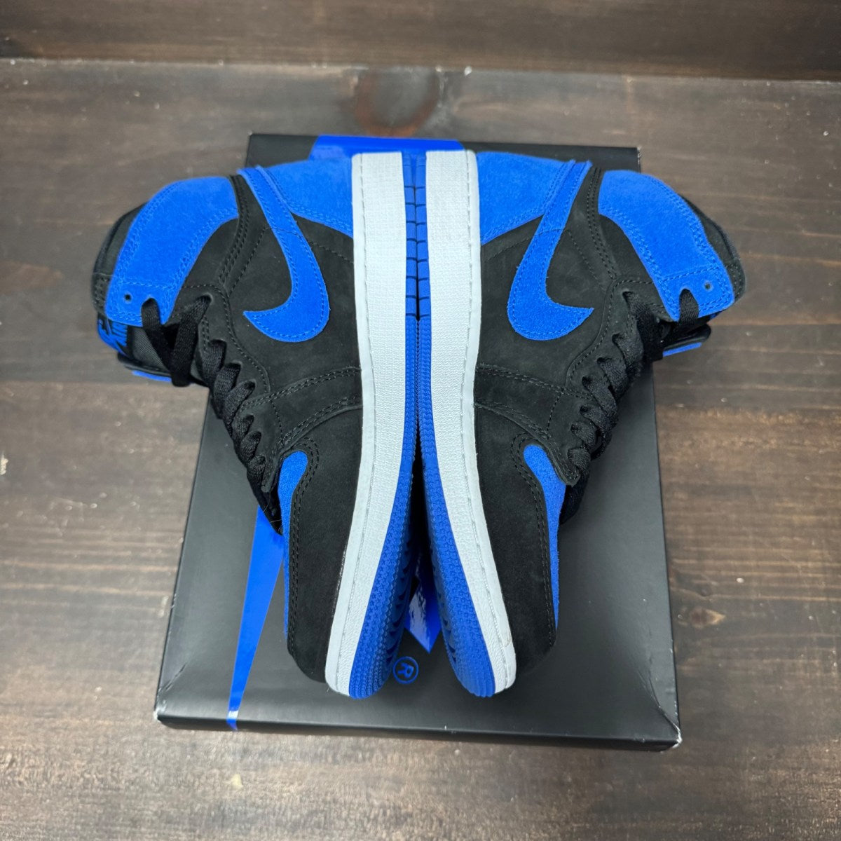 Jordan 1 Retro High OG Royal Reimagined (GS) Size 6Y (Pre-Owned) - tag