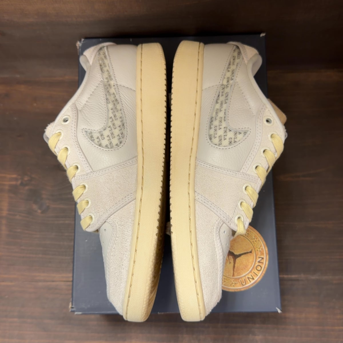 Jordan 1 Retro AJKO Low SP Union Sail Leather - Image 4