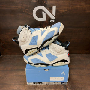 Jordan 6 Retro UNC White Size 11.5 (Pre-Owned) - front