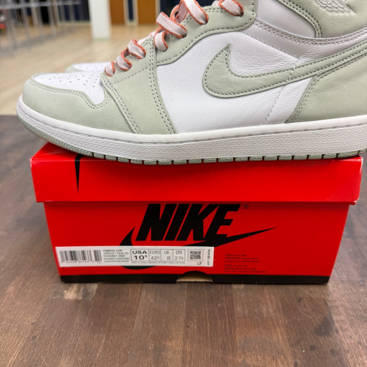 Jordan 1 Retro High OG Seafoam (Women's) - Image 6