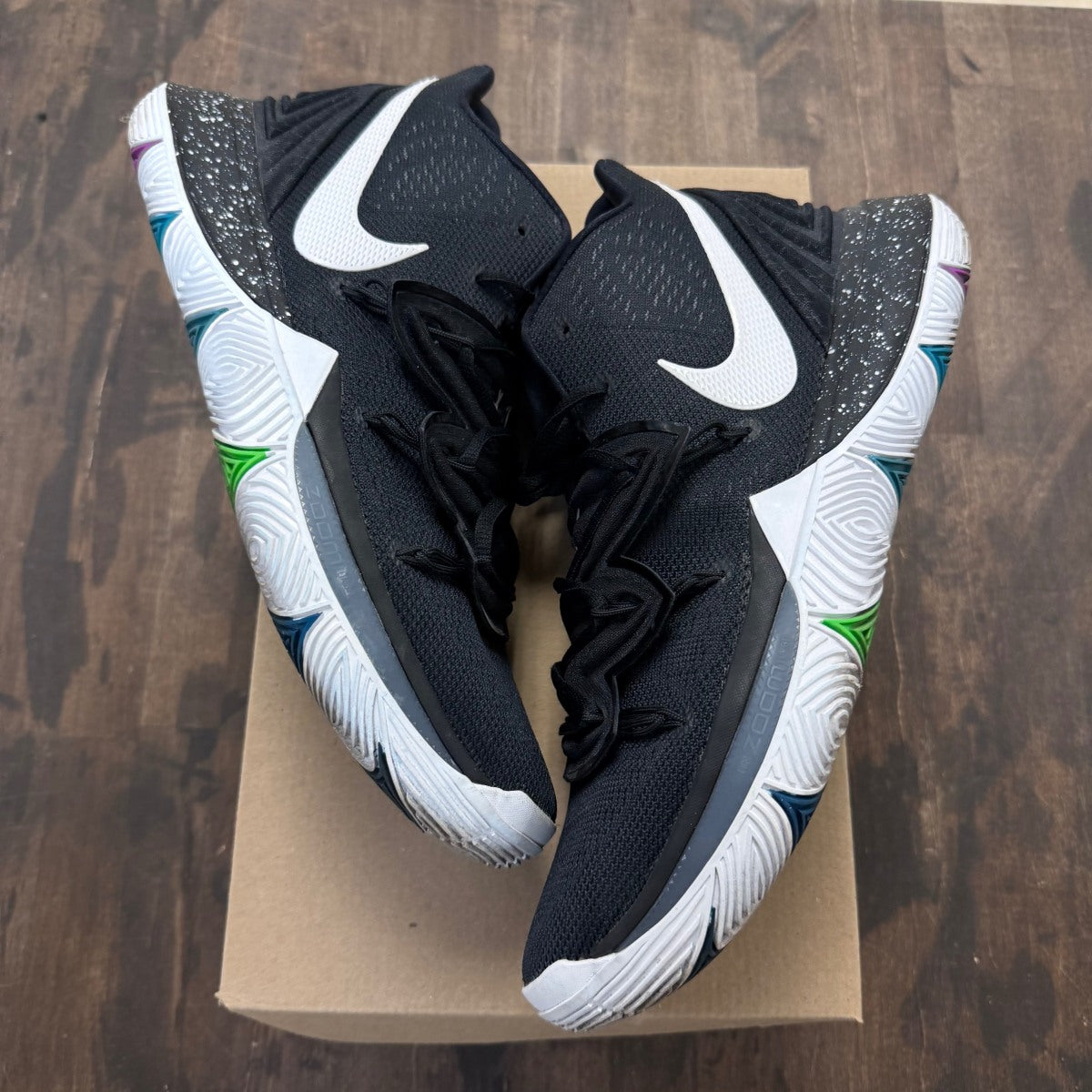 Nike Kyrie 5 Black Magic Size 12 (Pre-Owned) - Image 1