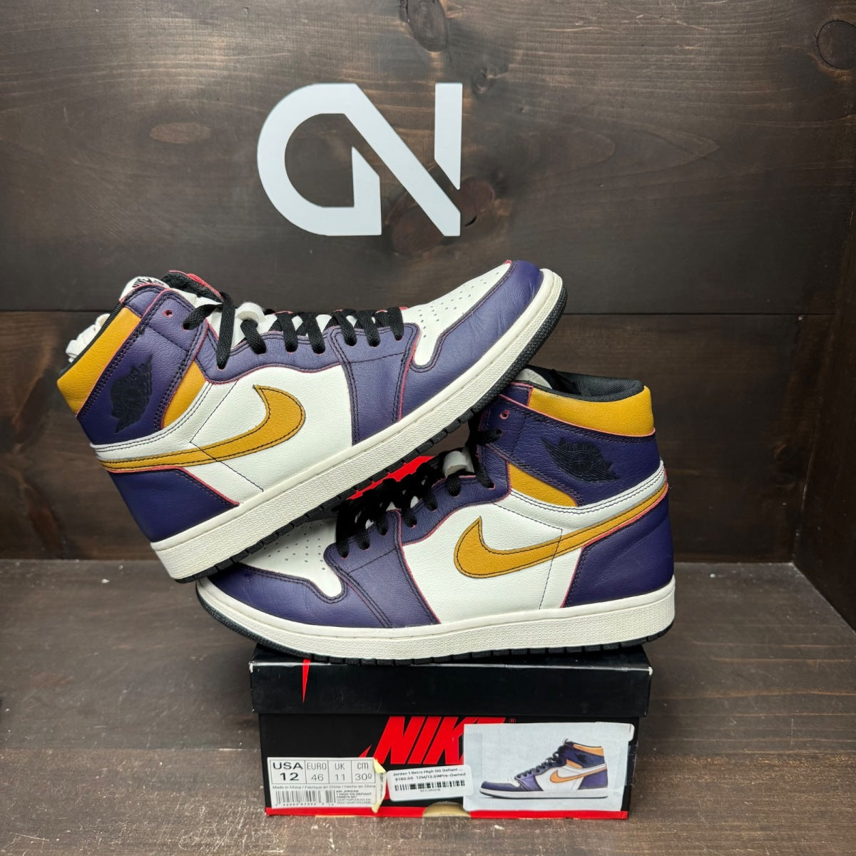 Jordan 1 Retro High OG Defiant SB LA to Chicago - Image 1