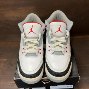 Jordan 3 Retro Fire Red (2013) (GS) Size 7Y (Pre-Owned) - tag