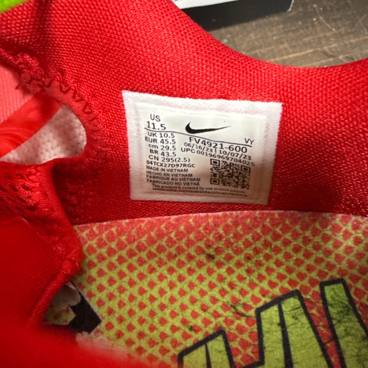 Nike Kobe 6 Protro Reverse Grinch Size 11.5 (Pre-Owned) - aux