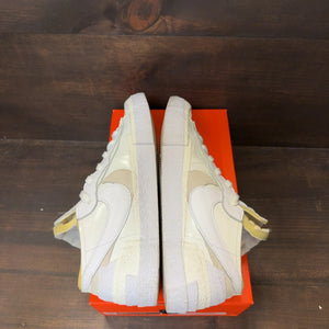Nike Blazer Low sacai White Patent Leather - Image 6