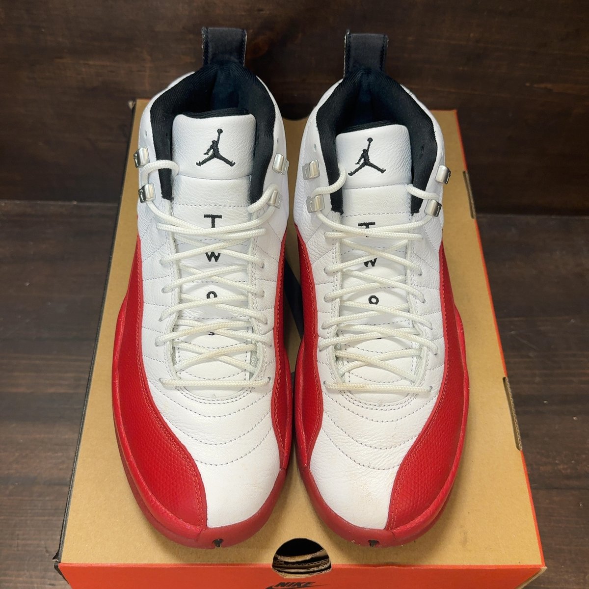 Jordan 12 Retro Cherry (2023) Size 8.5 (Pre-Owned) - tag