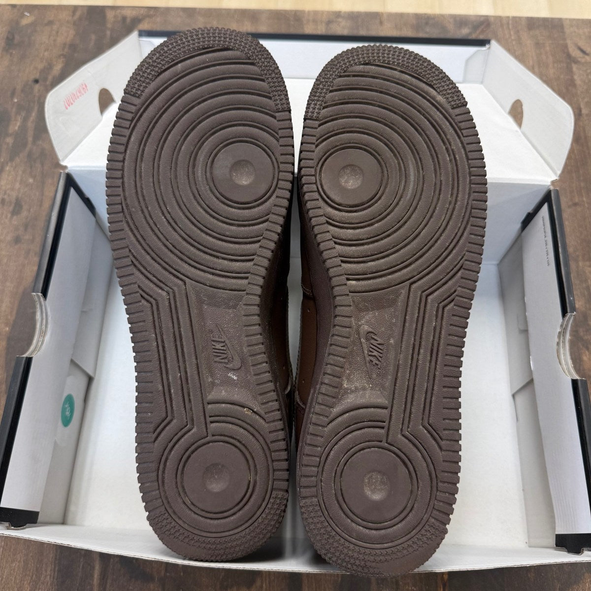 Nike Air Force 1 Low Supreme Baroque Brown Size 11 (Pre-Owned) - Image 4